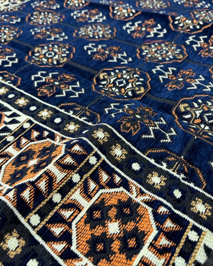 Tapis Kilim Perse bleu nuit 170x240 cm Sedirhan