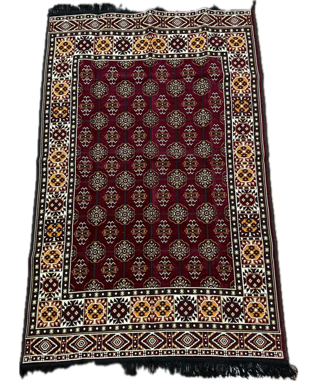 Tapis Kilim perse bordeau 120x180 cm Sedirhan