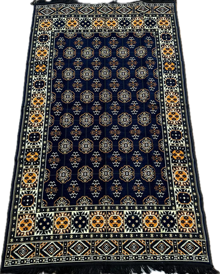 Tapis Kilim Perse bleu nuit 170x240 cm Sedirhan