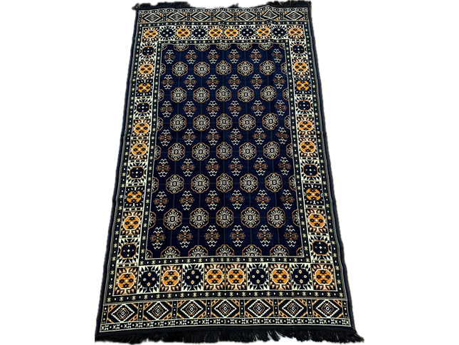 Tapis Kilim Perse bleu nuit 170x240 cm Sedirhan
