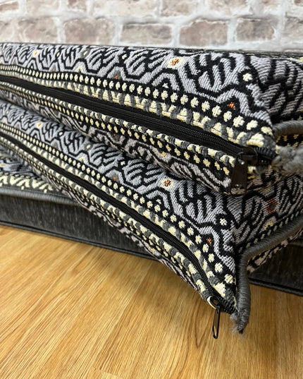 Ensemble salon traditionnel "ORIENTAL " gris