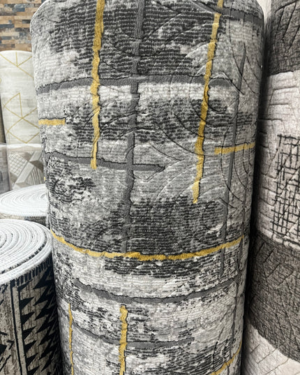 Tapis sur mesure "gris urbain" Ardasia