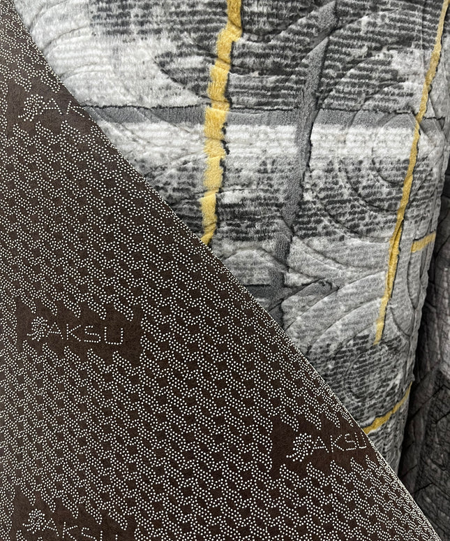 Tapis sur mesure "gris urbain" Ardasia