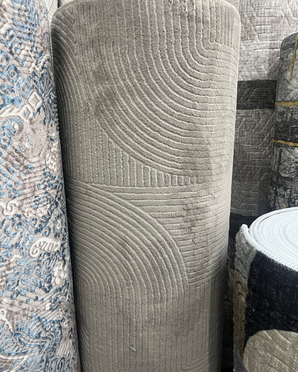Tapis sur mesure "relief marron" Ardasia