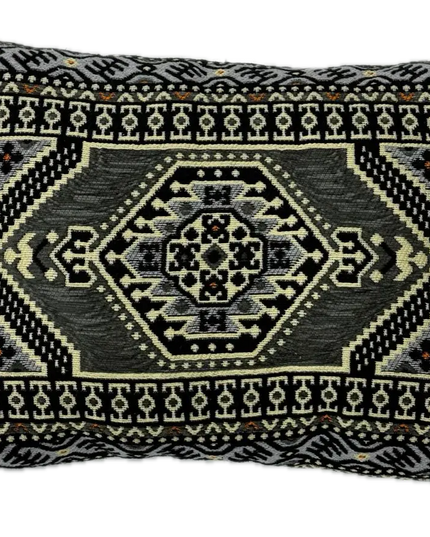 Coussin de sol Kilim Oriental gris Sedirhan