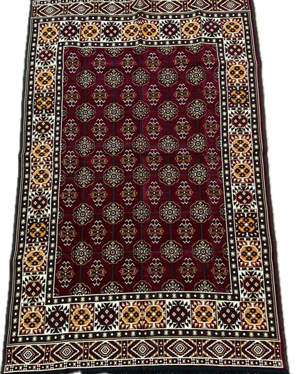 Tapis Kilim Perse bordeaux 170x240 cm Sedirhan