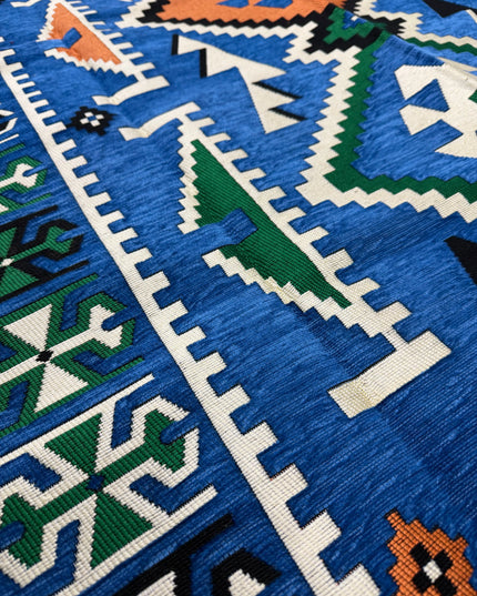 Tapis Kilim Anadolu bleu 120x180 cm Sedirhan