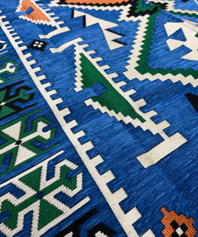 Tapis Kilim Anadolu bleu 120x180 cm Sedirhan