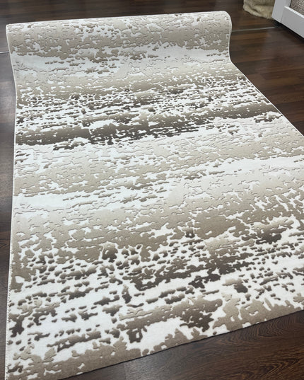 Tapis sur mesure " soft tigré beige" Ardasia