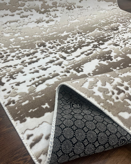 Tapis sur mesure " soft tigré beige" Ardasia
