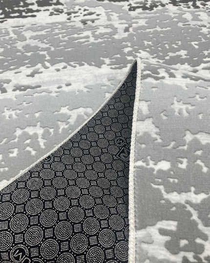 Tapis sur mesure "soft tigré gris" Ardasia