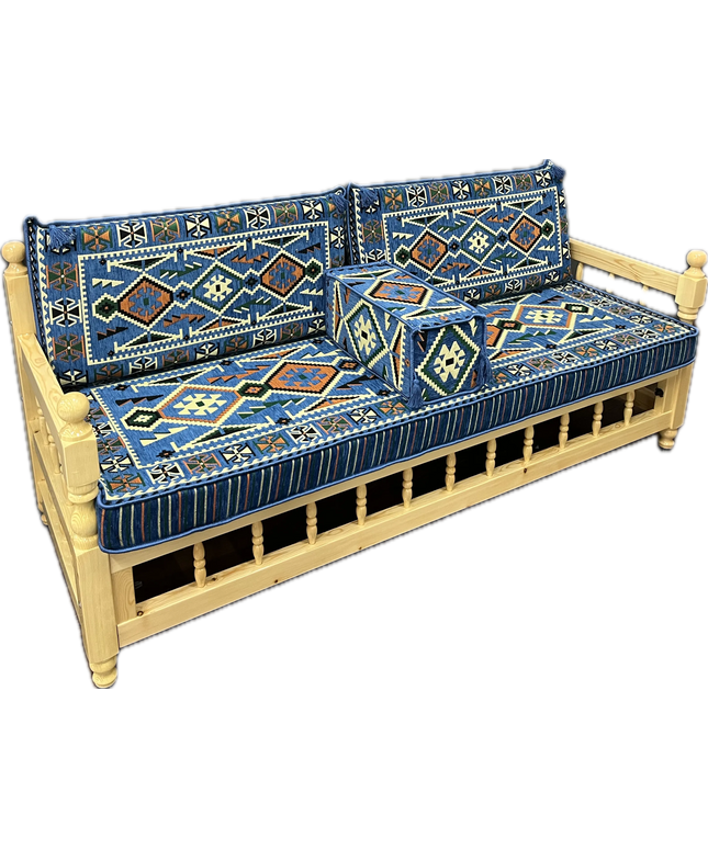 Ensemble salon traditionnel " ANADOLU Bleue " Sedirhan