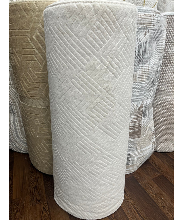 Tapis sur mesure "Aden crème" Ardasia