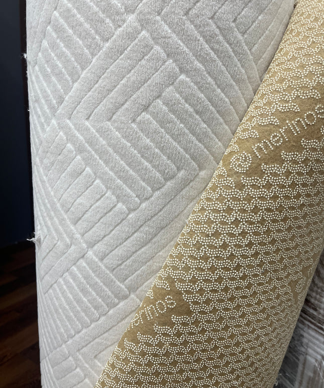 Tapis sur mesure "Aden crème" Ardasia